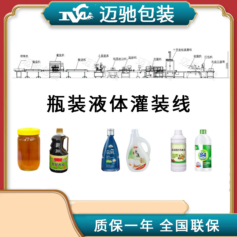 液體灌裝生產(chǎn)線